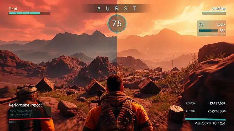 Captura de videojuego Rust con efectos intensos
