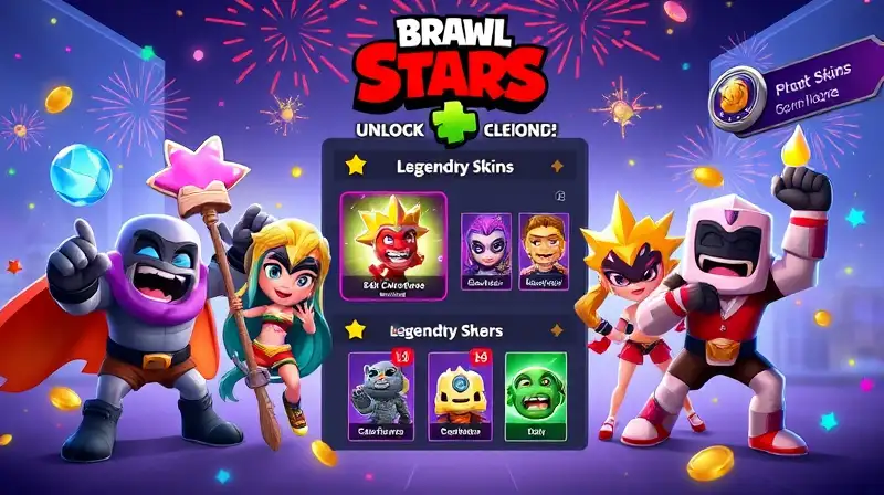 Personajes celebran desbloqueo de aspectos legendarios