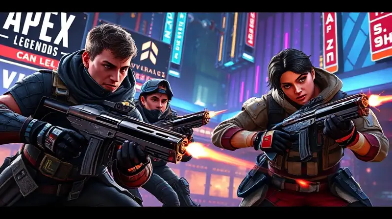 Personajes de Apex Legends en batalla táctica