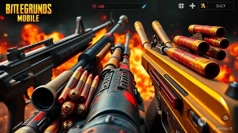 Armas y municiones de PUBG Mobile detalladas