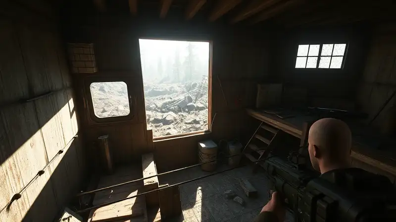 Construcción estratégica y defensa en entorno survival