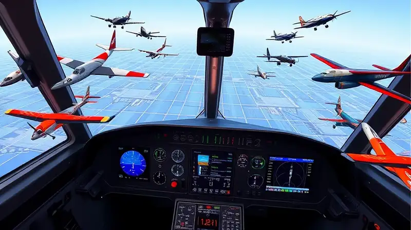 Simulador de vuelo con aviones personalizables