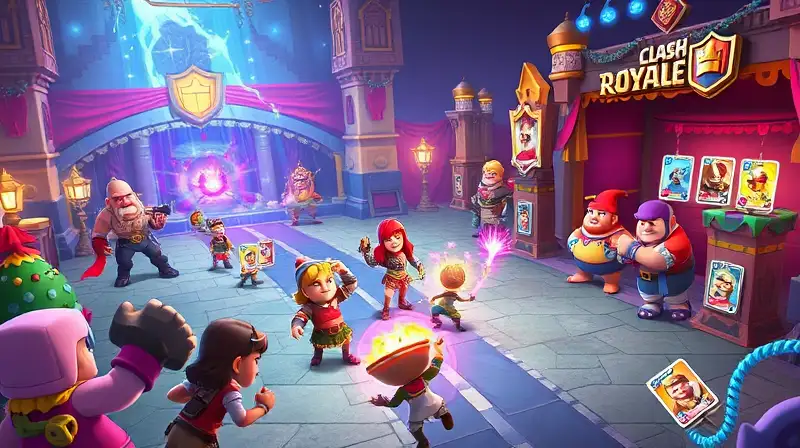 Eventos Clash Royale con acción y color
