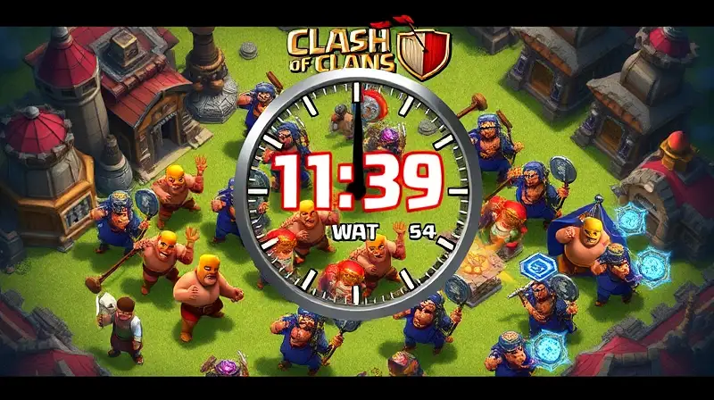 Tropas de Clash of Clans en batalla
