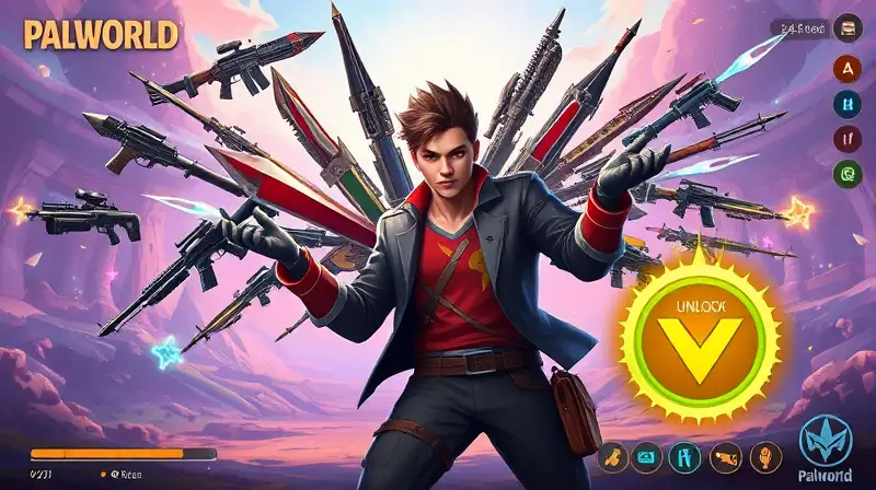 Gamer desbloquea todas armas en Palworld