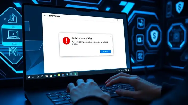 Pantalla muestra error; se necesitan permisos