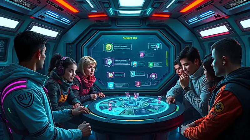 Jugadores de Among Us colaboran en nave futurista