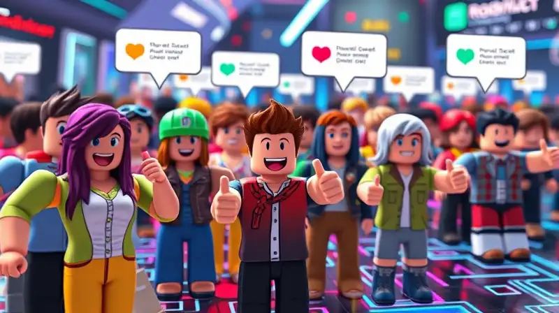 Juego multijugador Roblox con avatares colaborativos