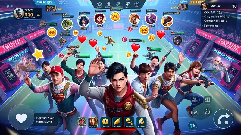 Batalla intensa de Mobile Legends con esports