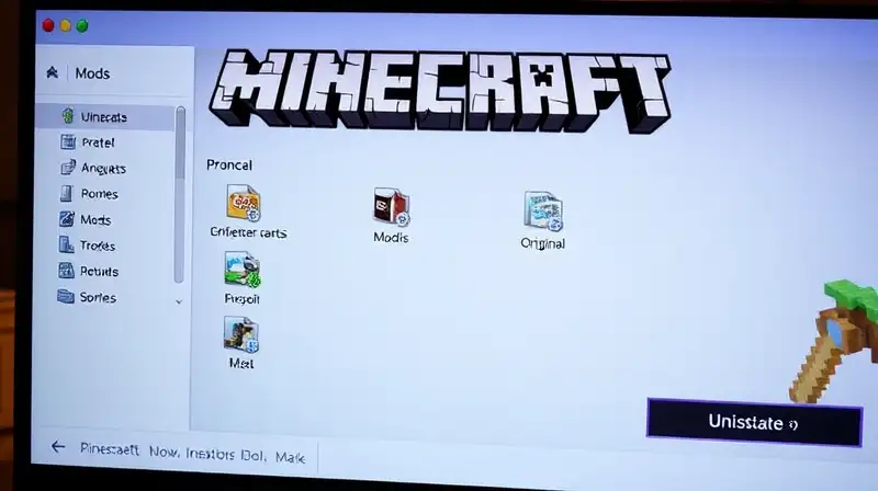 Interfaz Minecraft