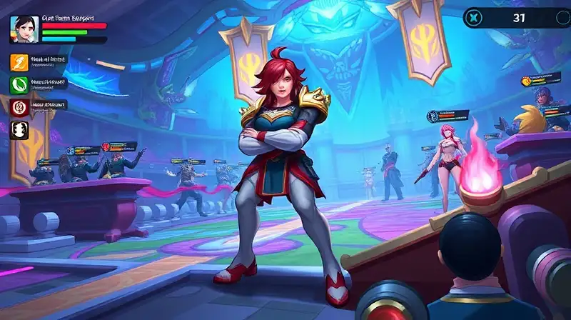 Campeón soporte confiado en arena fantástica