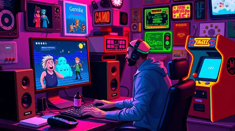 Desarrollador indie crea juegos en ambiente retro