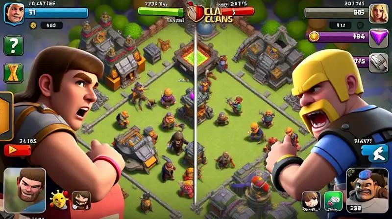 Batalla estratégica en Clash of Clans