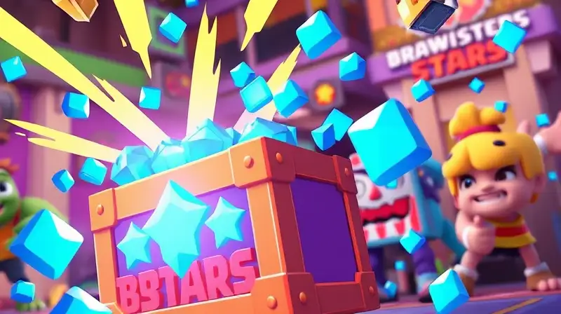 Cajas brillantes de Brawl Stars explotan gemas