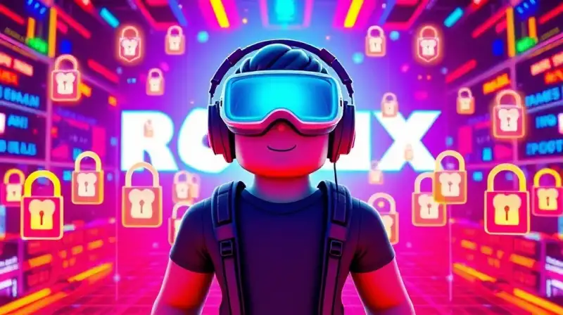 Avatar virtual con casco y seguridad digital