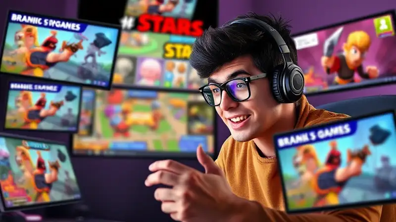 Gamer analiza Brawl Stars en transmisión vibrante