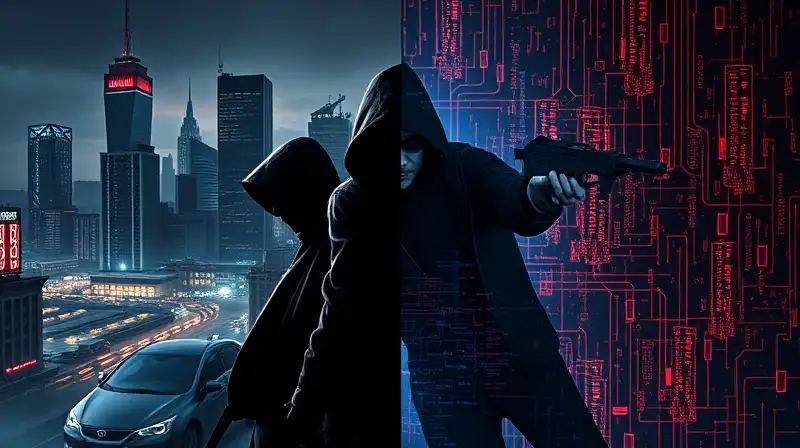 Juego de sigilo urbano con hackers futuristas