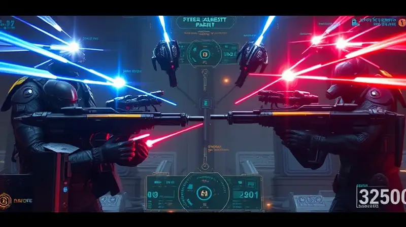 Armas defensivas futuristas activadas en combate