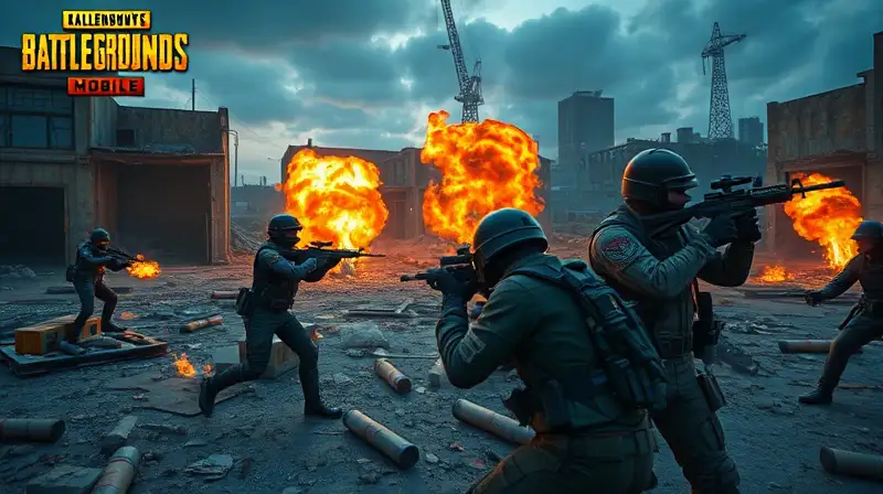 Jugadores tácticos combaten en ruinas urbanas