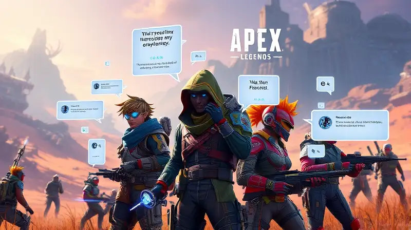 Personajes de Apex Legends coordinan acción táctica futurista
