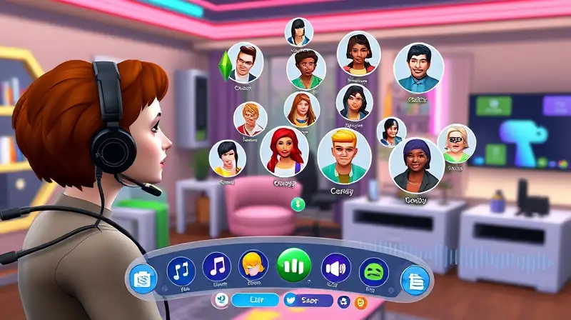 Personajes de Sims personalizan voces con tecnología