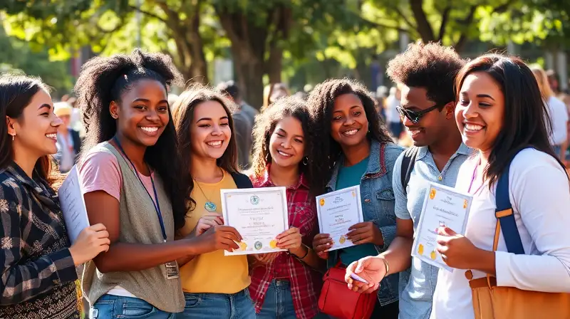 Comunidad diversa celebra unidos con alegría