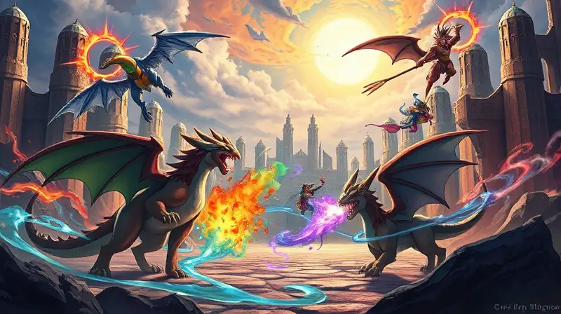 Pokémon legendarios luchan en ruinas místicas