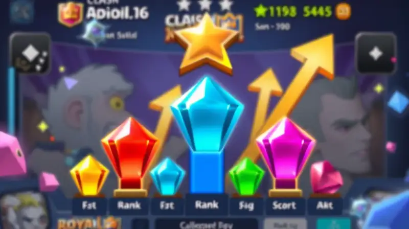 Gemas brillantes y juego vibrante con progreso