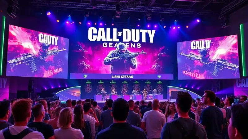 Gamer transmite evento vibrante de Call of Duty