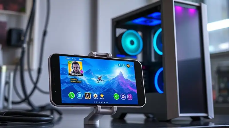 Smartphone muestra juego Solo Leveling Arise
