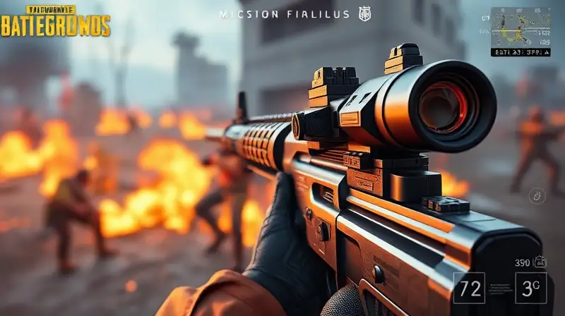 Armas futuristas en combate móvil intenso