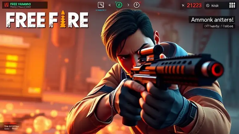 Personaje de Free Fire en batalla intensa