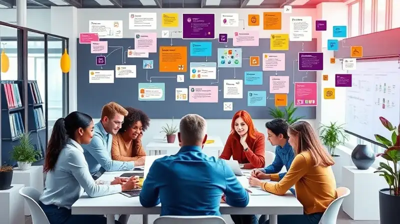 Equipo diverso colaborando con energía y tecnología