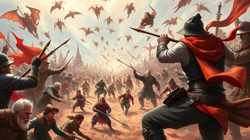 Batalla épica de cartas con héroe