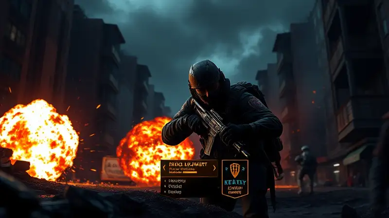 Soldado de Call of Duty en batalla épica