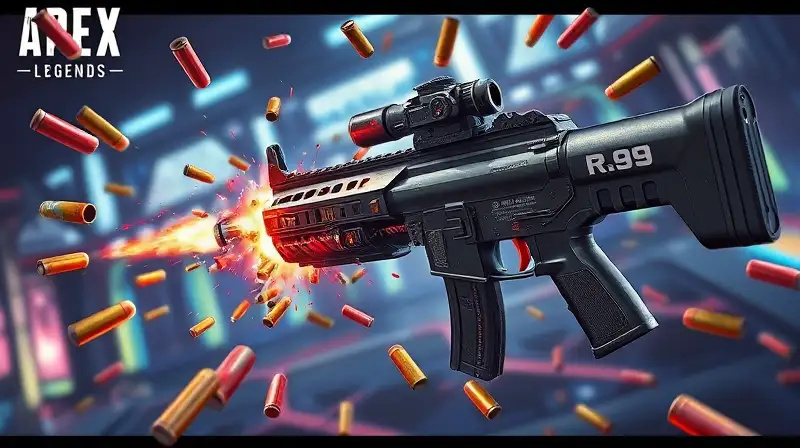 R-99 en combate futurista, efectos dinámicos
