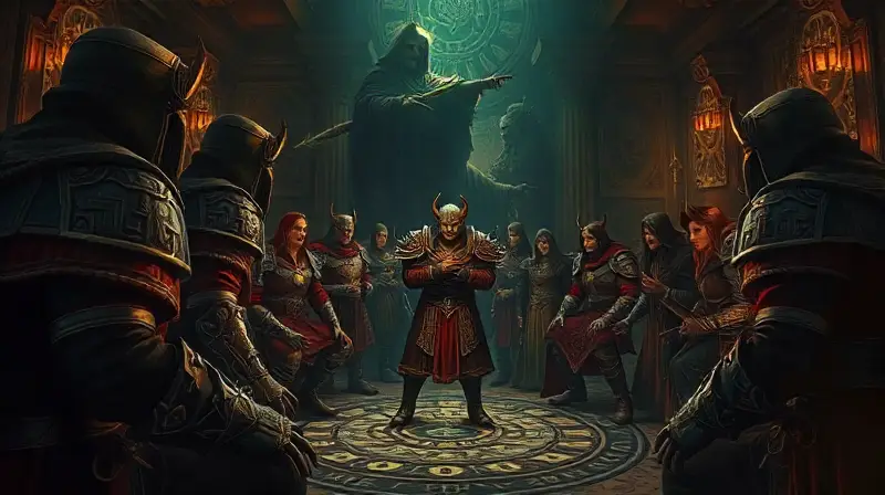 Reunión tensa de guilda en WoW