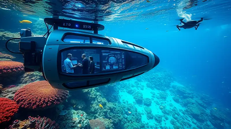 Tecnología avanzada explora arrecifes marinos vibrantes