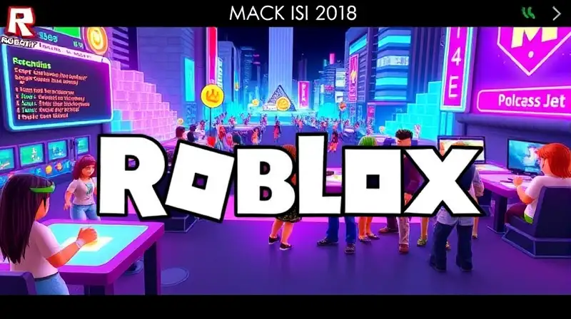 Escena vibrante de minijuegos multijugador en Roblox