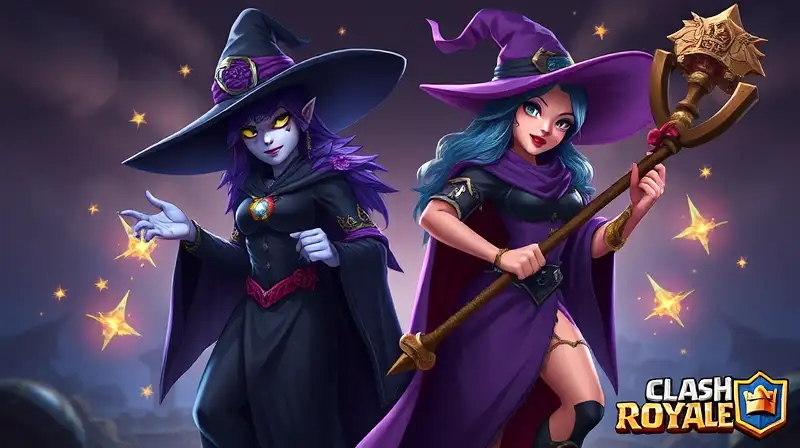 Dos brujas Clash Royale
