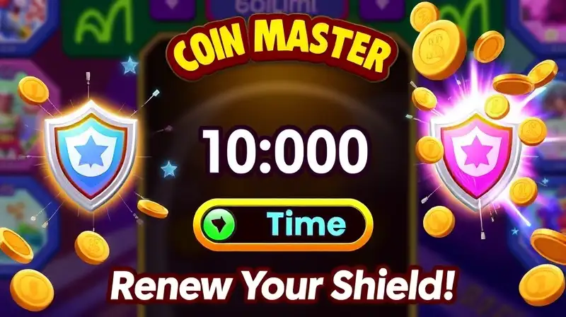 Interfaz de Coin Master con renovación y energía