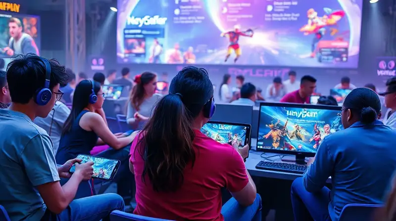 Jugadores diversos unidos en partida multiplataforma