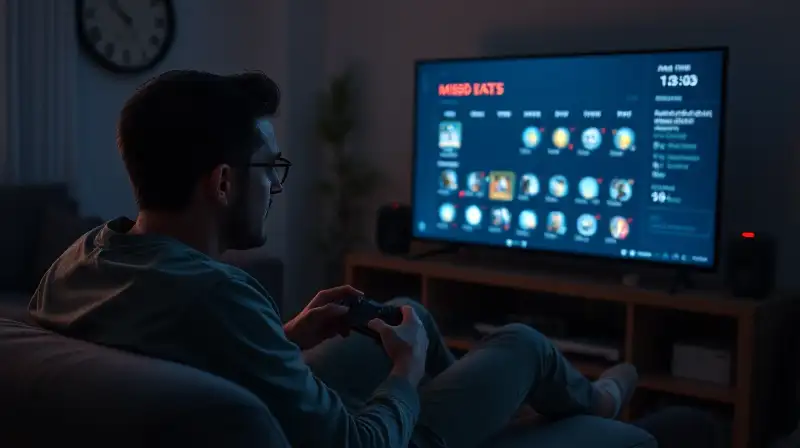 Gamer frustrado frente a juego pausado