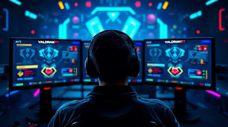 Gamer concentrado en duelo 1v1 futurista