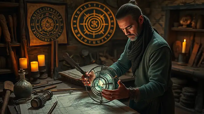 Artesano antiguo crea tecnología misteriosa artesanal