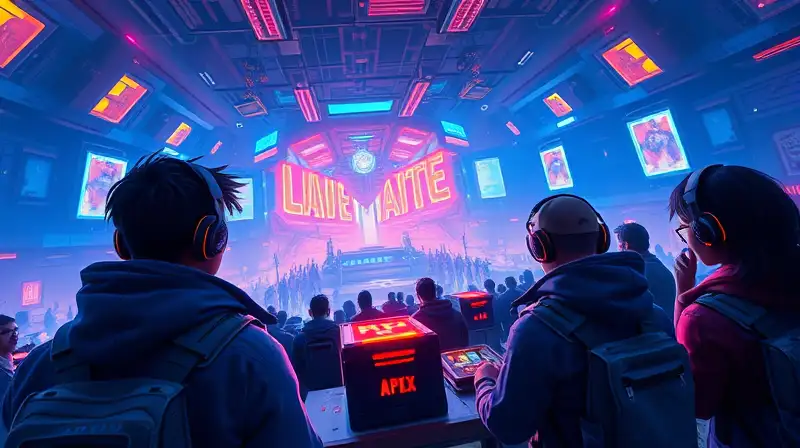 Arena futurista con acción y audio inmersivo