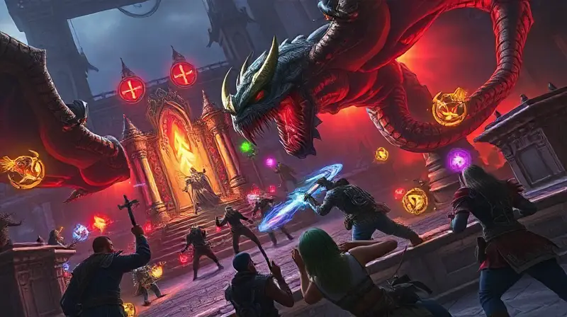 Raid épica WoW con acción y estrategia