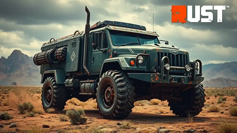 Actualización de vehículo futurista en Rust