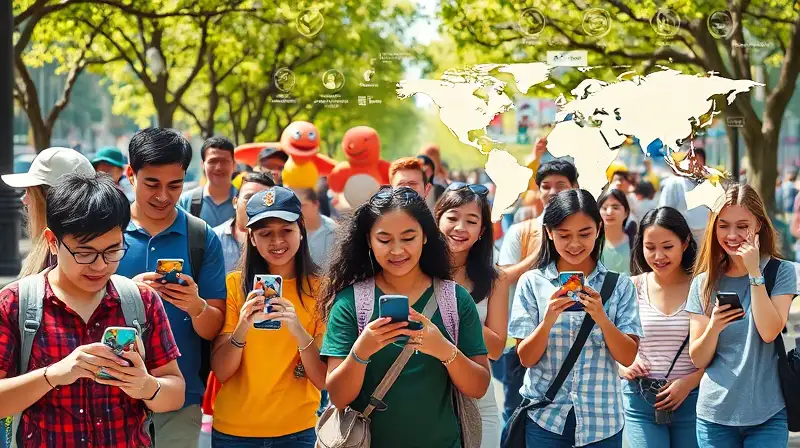 Jugadores colaboran con Pokémon GO en parque