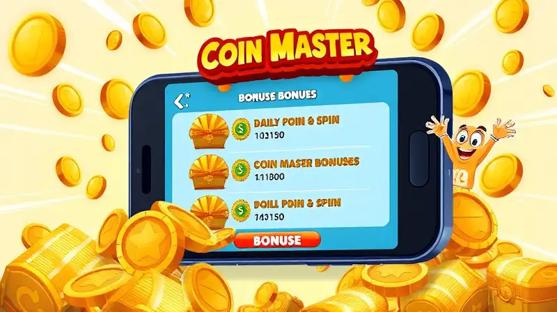 Pantalla de juego móvil con bonificaciones